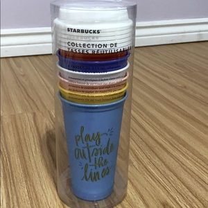 Starbucks reusable cups